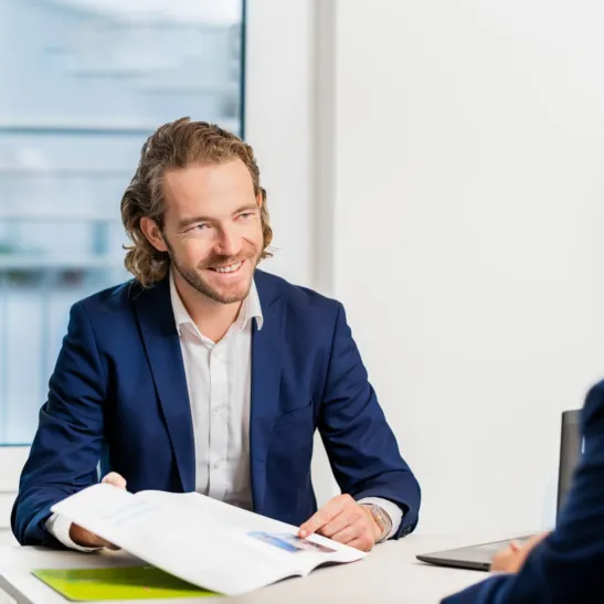 Erhalt eines Stellenangebots